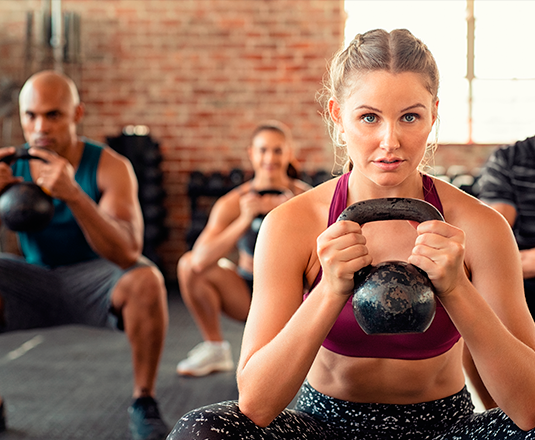 Woman Working Out 
